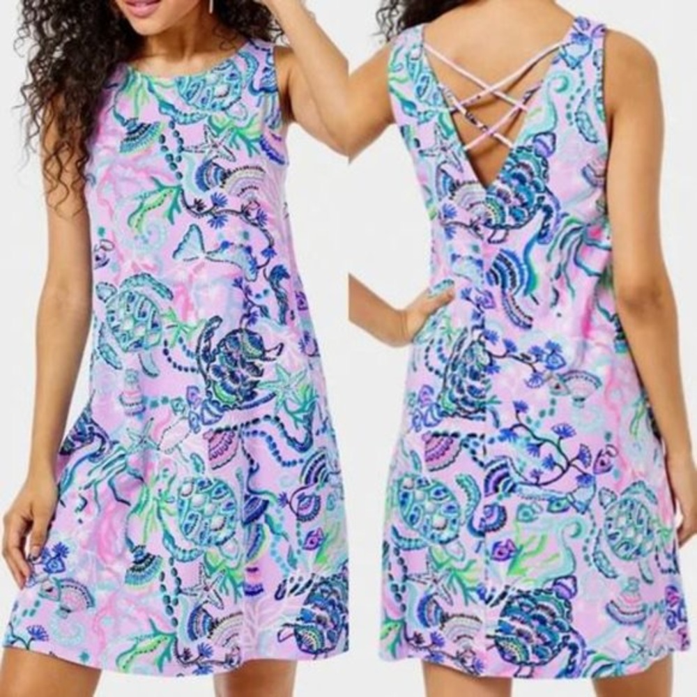 Lilly Pulitzer Mermaid For You Kristen Dress XXS